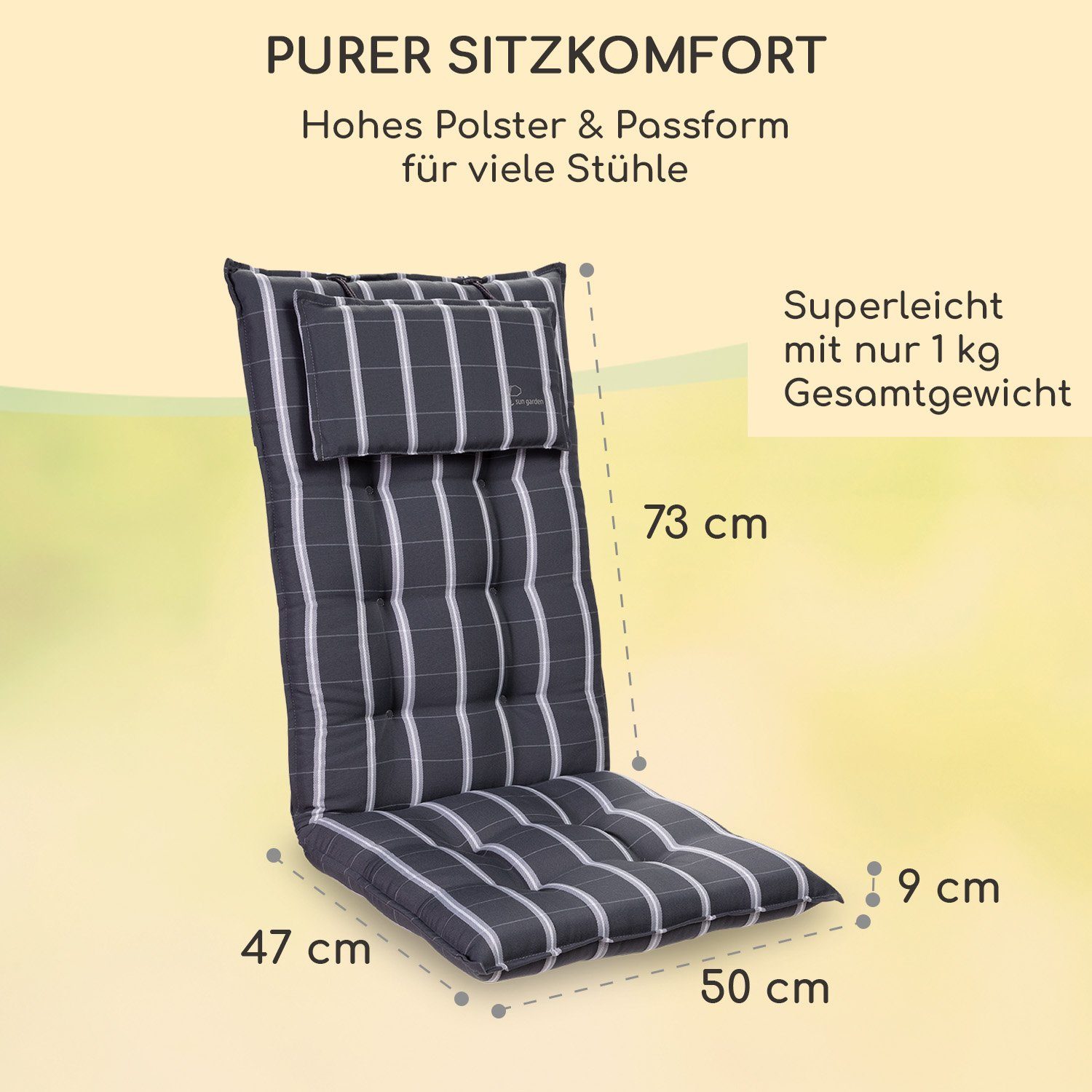 blumfeldt Polsterauflage Sylt