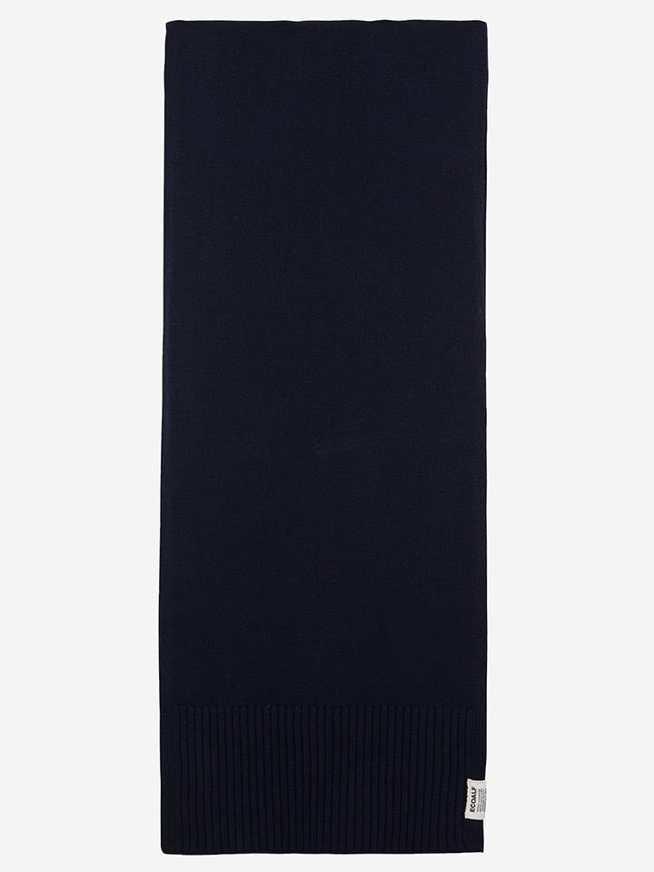 Ecoalf Wollschal in Dunkelblau - (L)180 x (B)40 cm günstig kaufen onesize