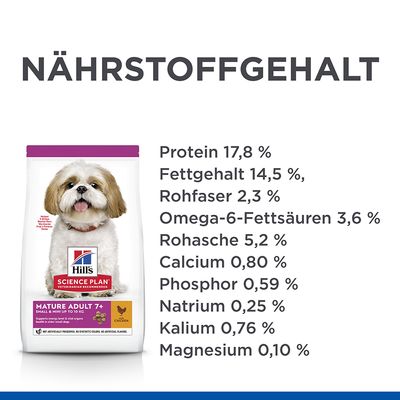 Hill's Science Plan Mature Adult 7+ Small & Mini mit Huhn
