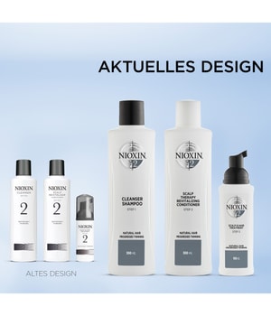 Nioxin System 2 Naturbelassenes Haar - Sichtbar Dünner Werdendes Haar Conditioner 300 ml