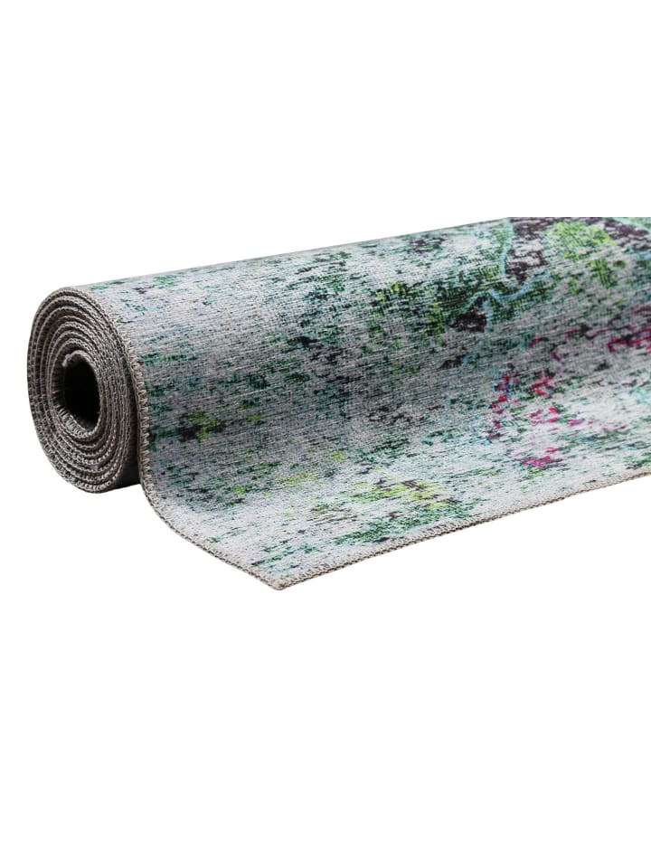Wecon Home Kurzflorteppich Focus in grün,blau günstig kaufen