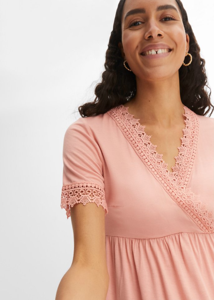 Shirt mit Spitze