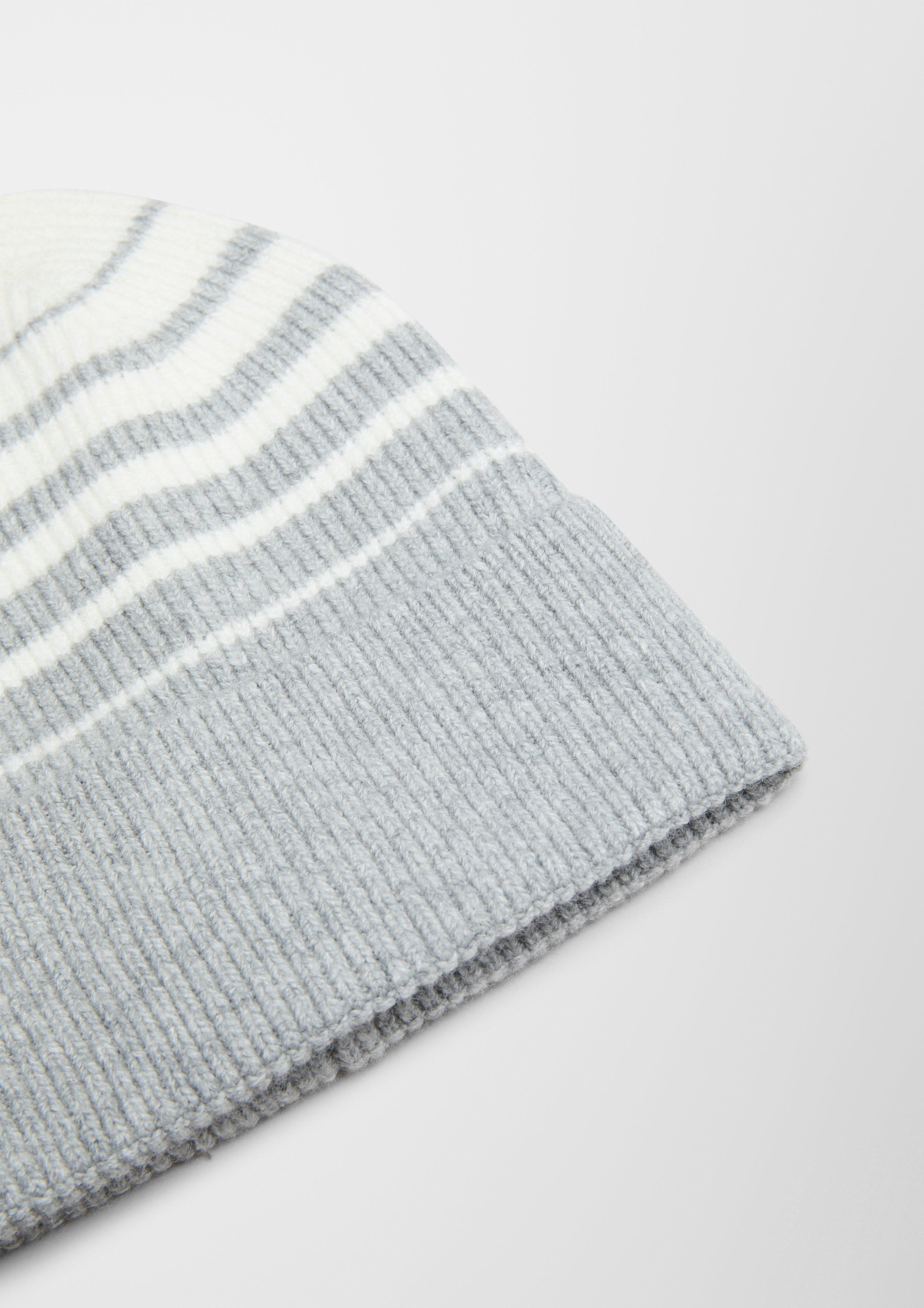 Strickmütze aus Wollmix  2124345-94X8