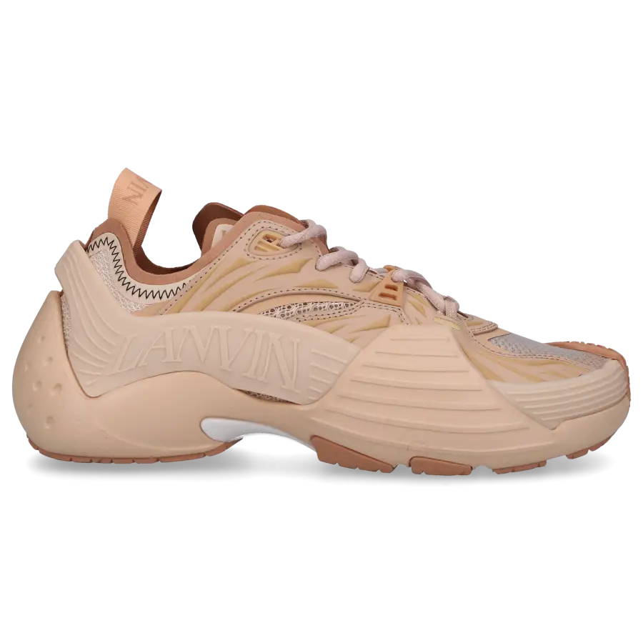 Lanvin - Sneaker low FLASH-X Kalbsleder - beige