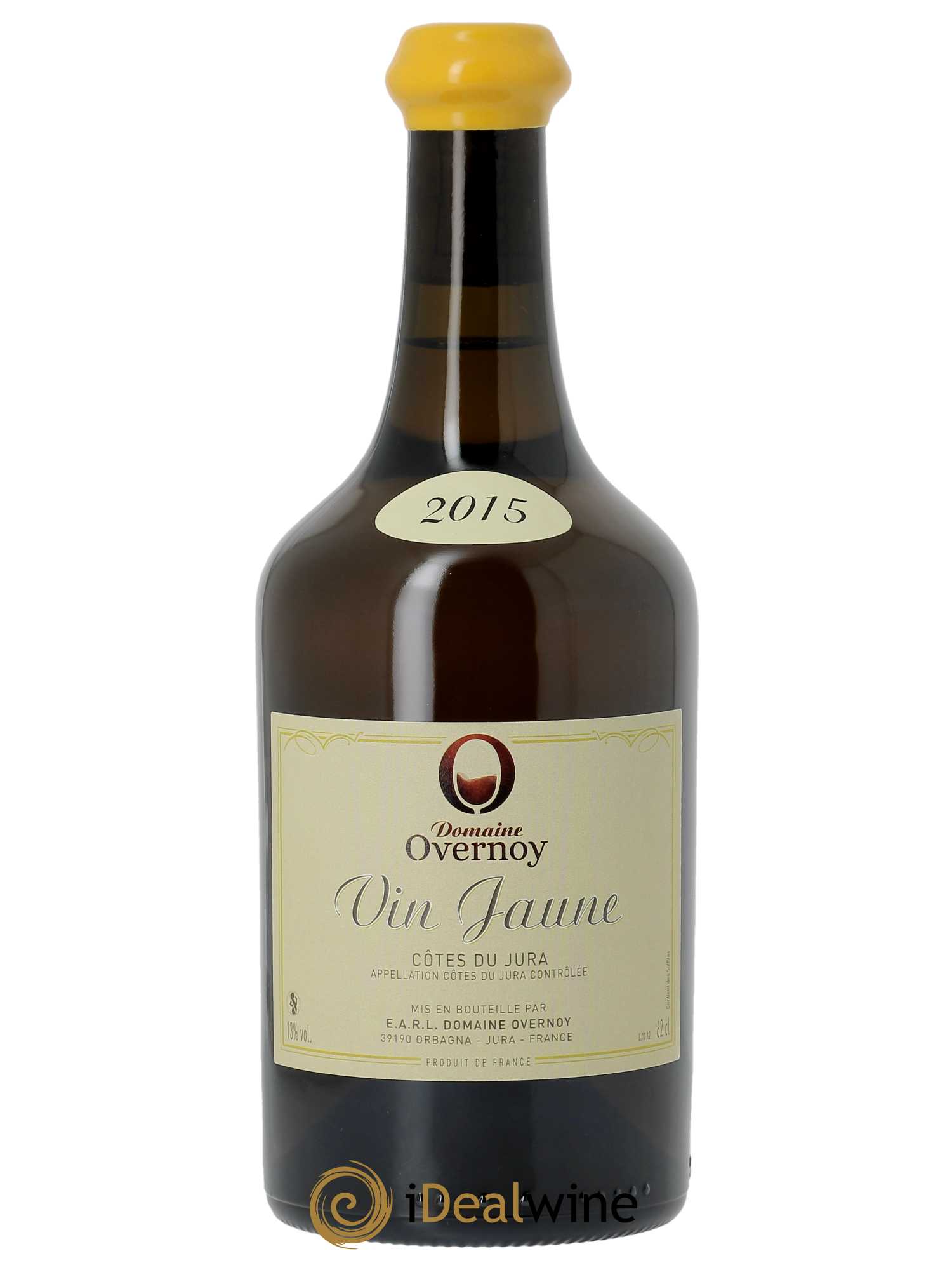Côtes du Jura Vin Jaune Guillaume Overnoy  2015 - Lot de 1 Bouteille