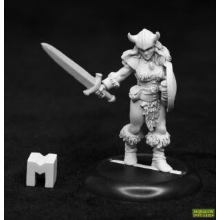 Dungeon Dwellers: Jana Frostwind Barbarian
