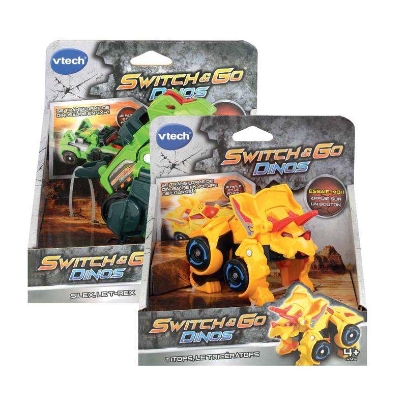 Petits véhicules Switch & Go dinos Vtech