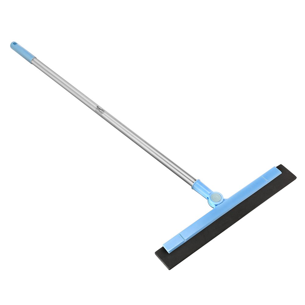 LETGOSPT Wischmopp Wasserschieber Bodenabzieher Gummischieber Mit Stiel 85cm, 55cm -85cm Abzieher Boden Dusche Wasser Wischer