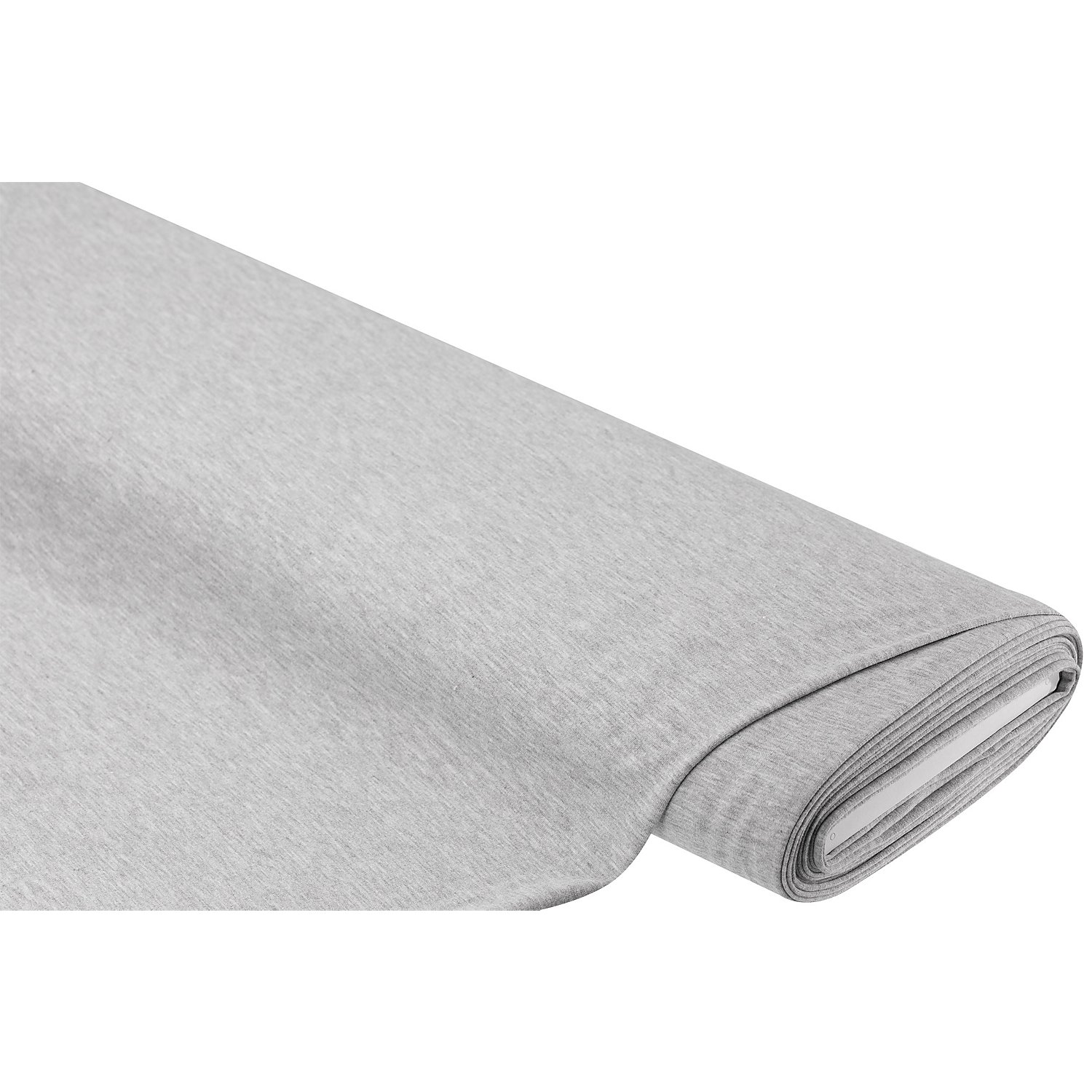 Sweat / French Terry, grau-meliert
