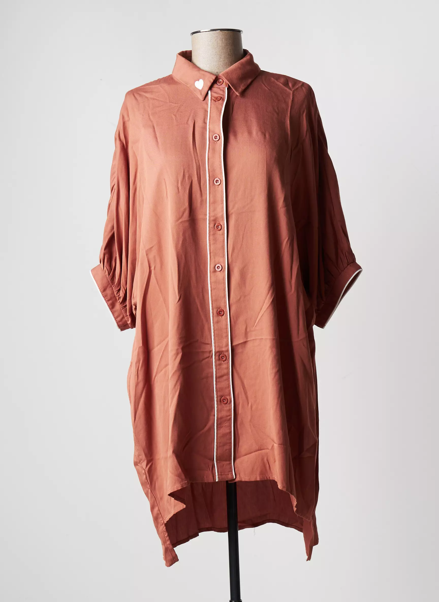 La Maison Par Molly Bracken Robes Mi Longues Femme couleur marron