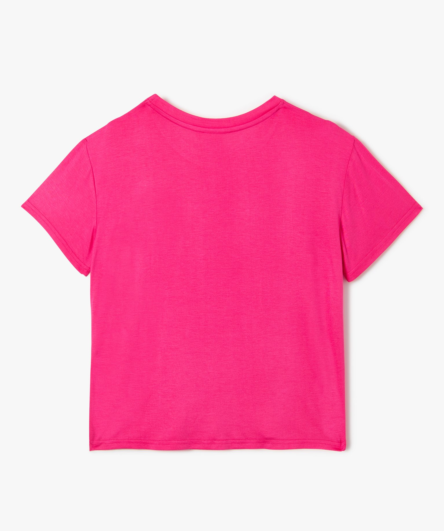 Tee-shirt fille à manches courtes spécial danse - Just Dance rose | GEMO