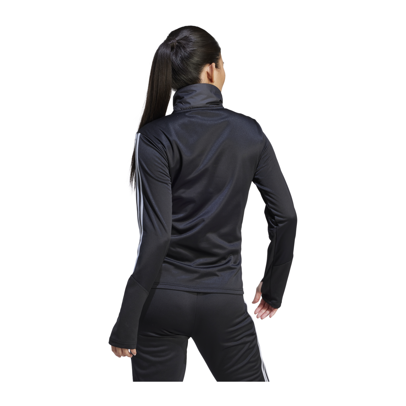 adidas Tiro 23 CB Sweatshirt Damen Schwarz Weiss