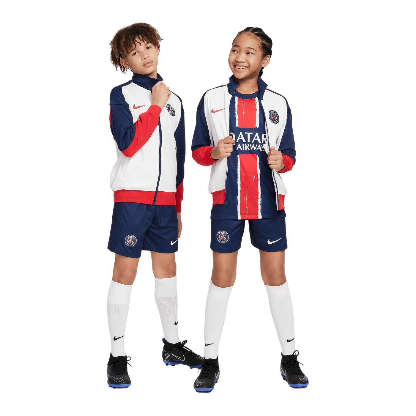 Nike Paris St. Germain Short Home 2024/2025 Kids Blau F410