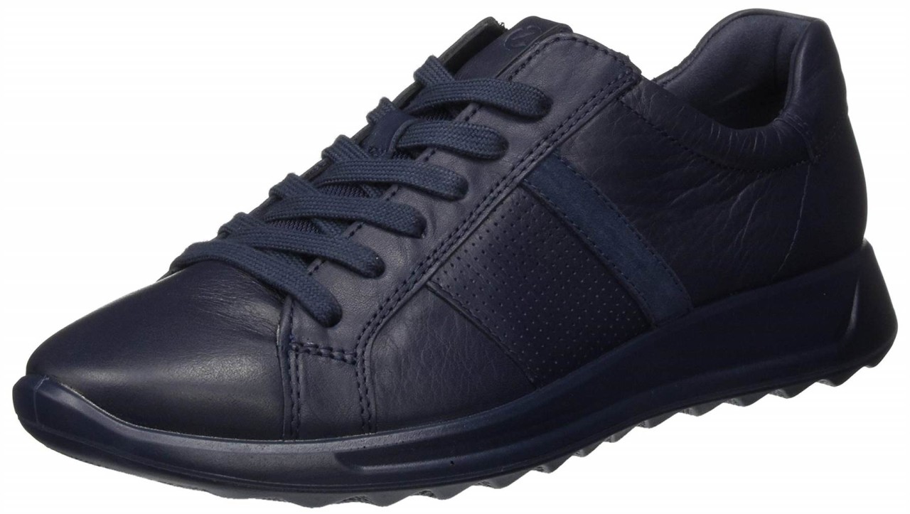 ECCO Freizeit Schnürer blau