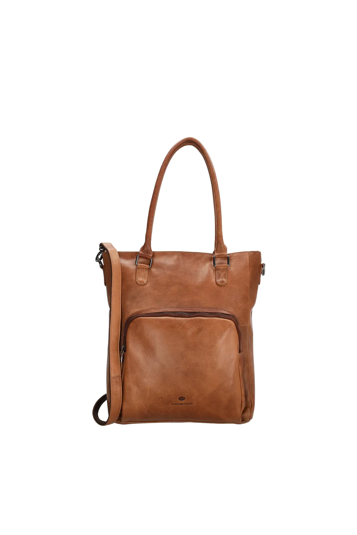 1'ASLAN  Micmacbags Everyday Damen Schultertasche Braun 21126006