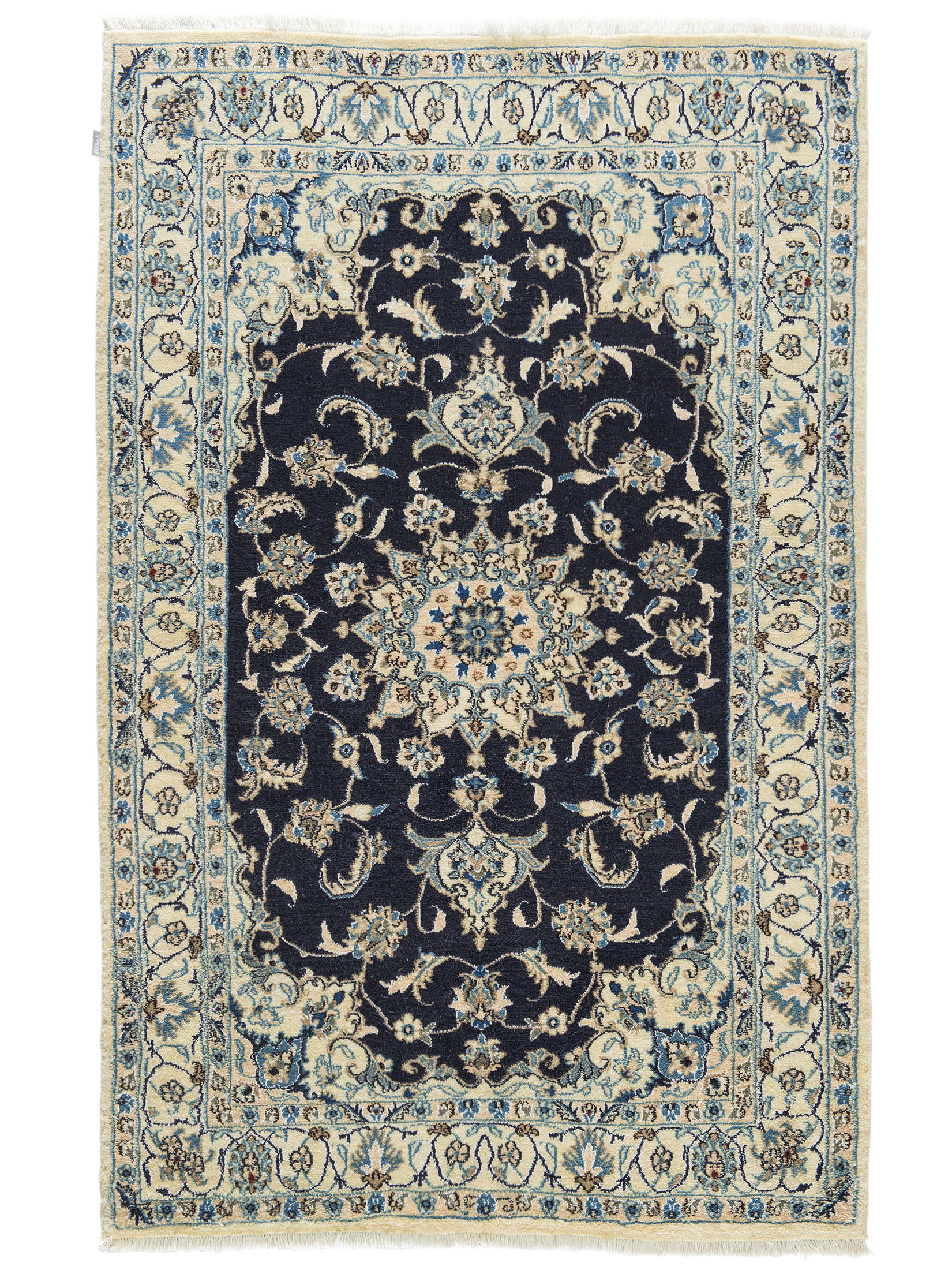 Kaschmar Nain 12 Lah ca. 125 x 195 cm, Unikat / Einzelstück