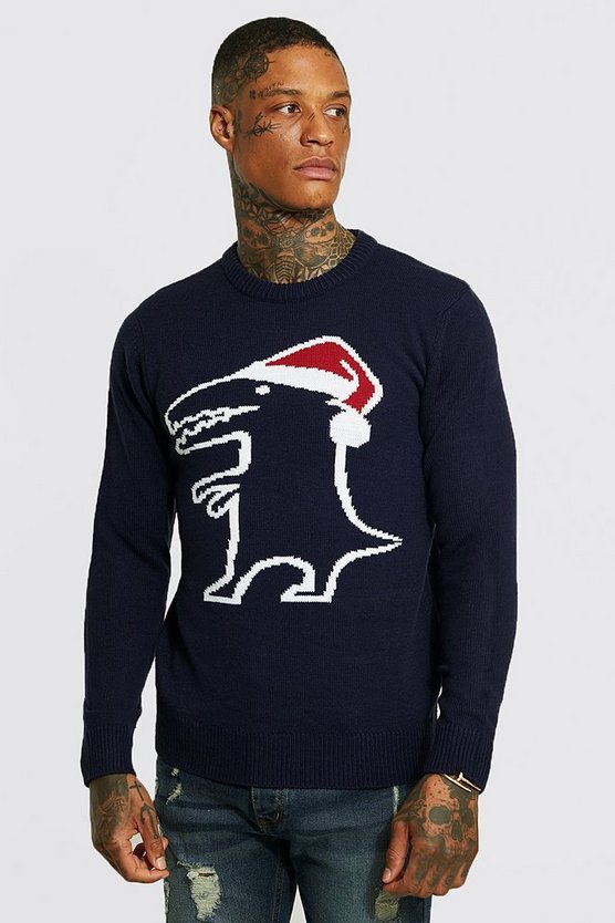 Dino Weihnachts-Pullover