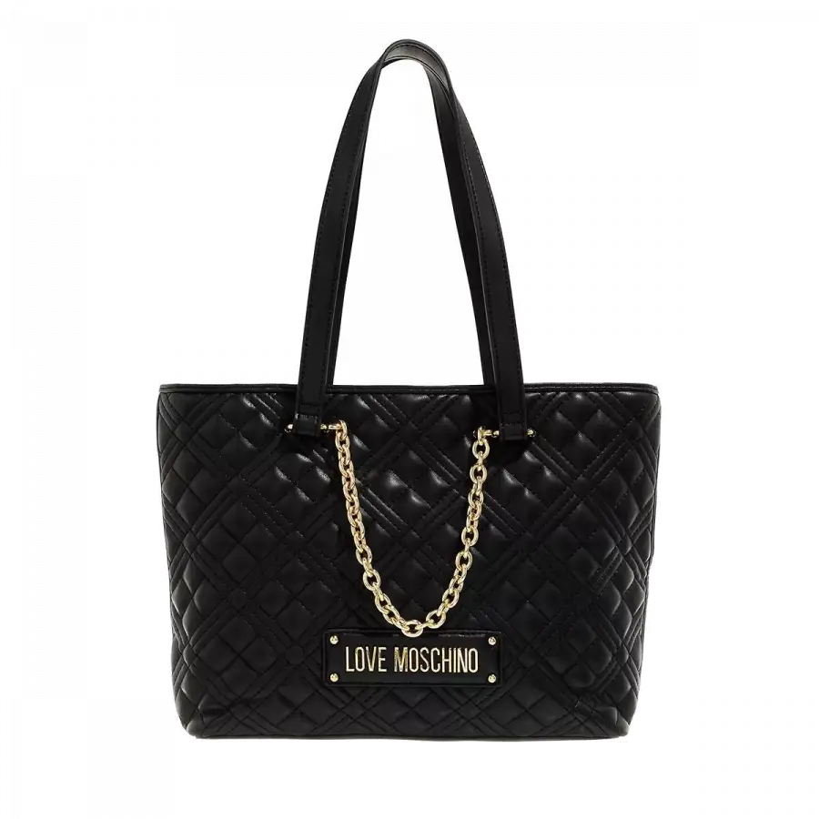 Love Moschino - Love Moschino Shoulder Bags Kunstleder Black - schwarz