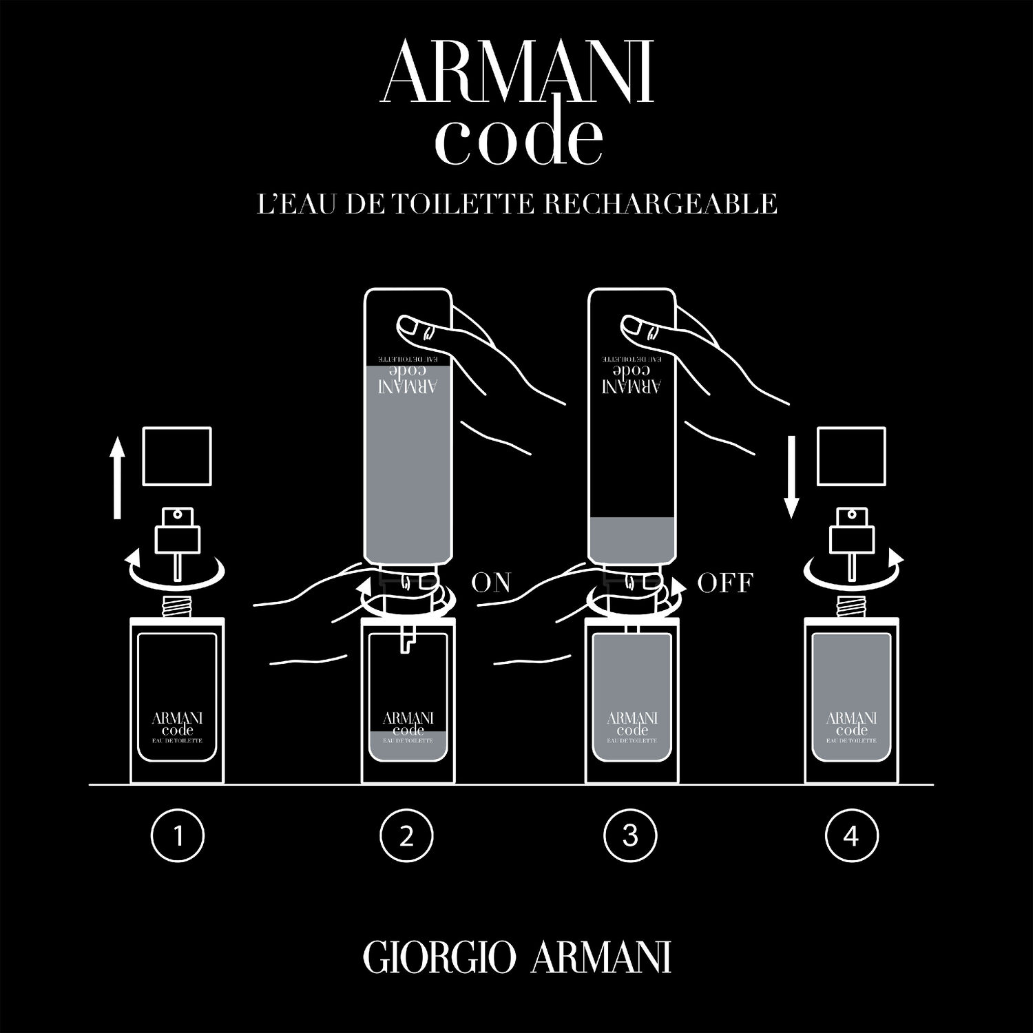 Giorgio Armani Armani Code Eau de Toilette Rechargeable