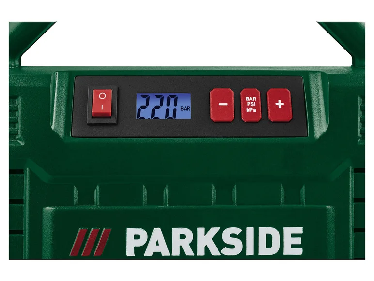 Compressor numérico portátil PARKSIDE® PMK 150 A1, 12 V ou 230 V