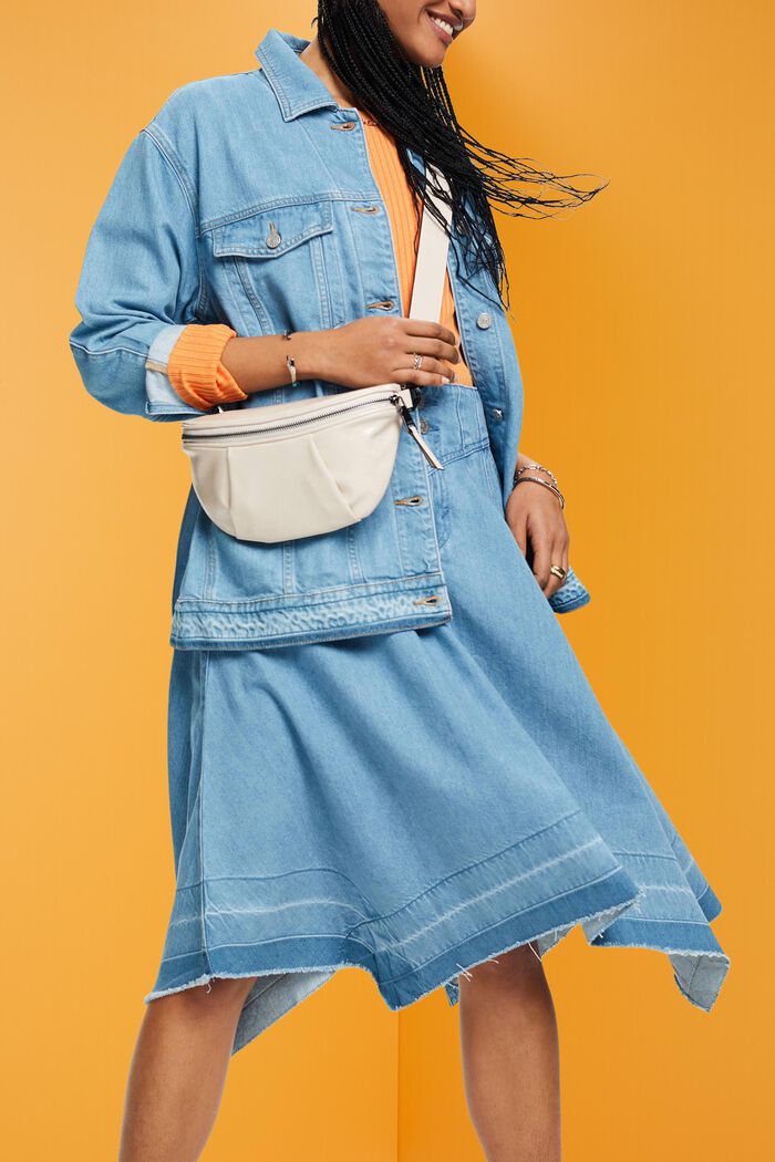 Asymmetrischer Jeansrock