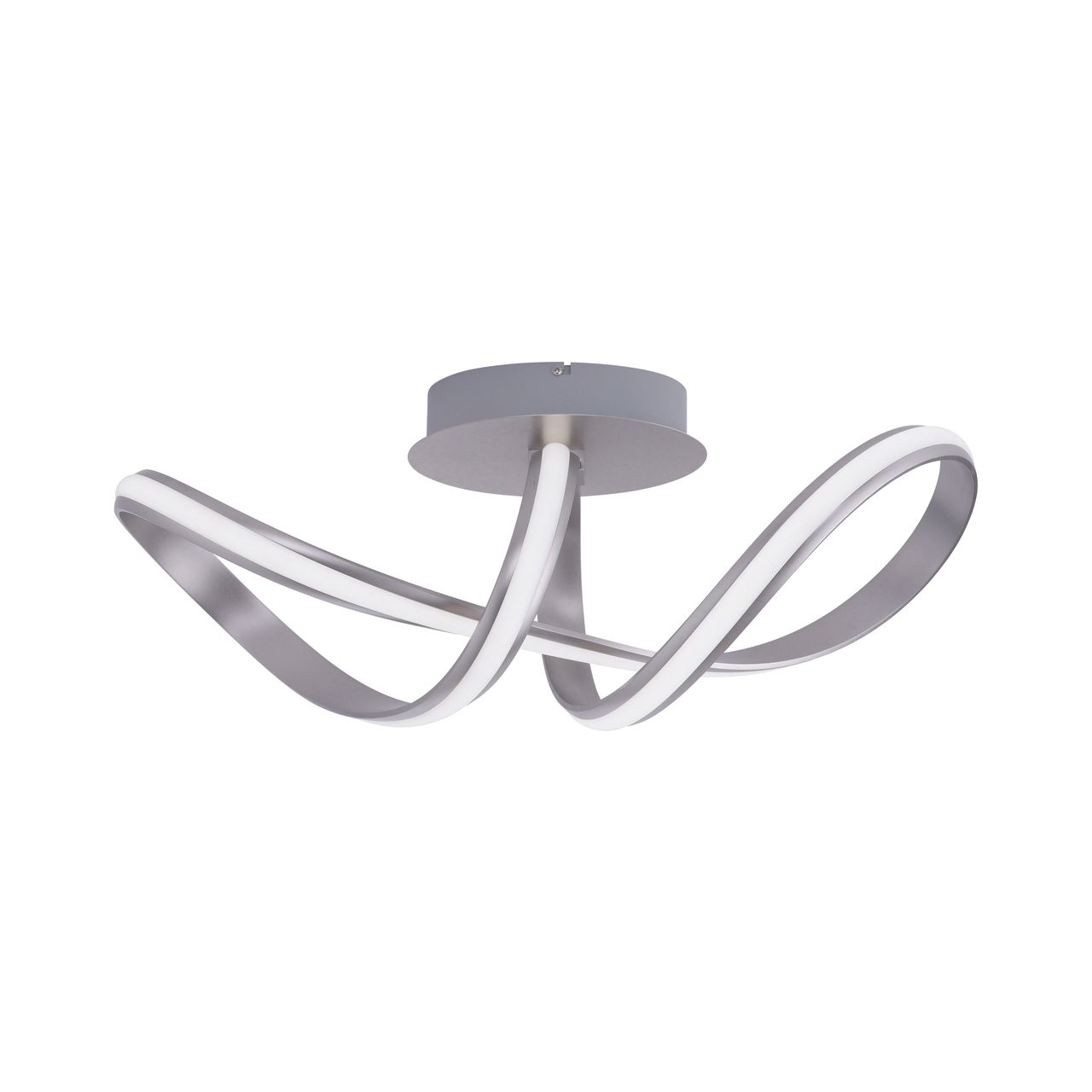 JUST LIGHT JUST LIGHT. LED Deckenleuchte LOLAsmart-MELINDA, 1xLED-Board/28W/RGB,2700-5000K, Stahl