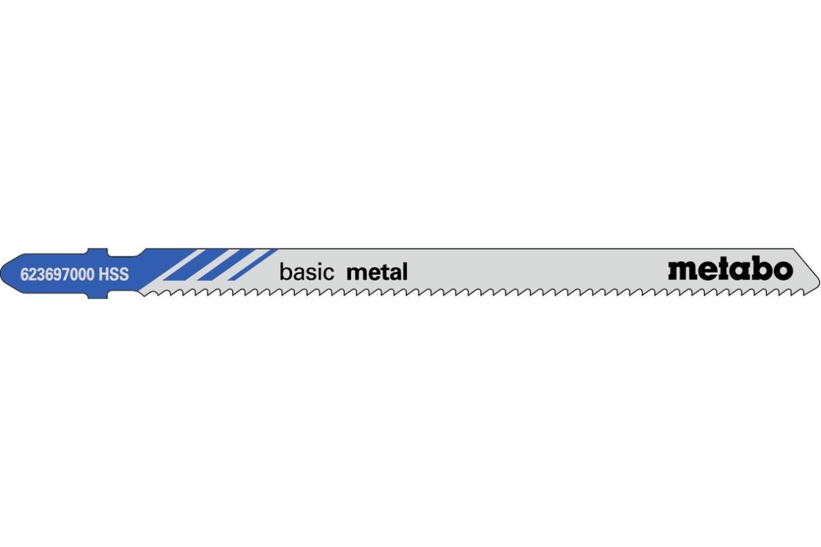 Metabo Accessoires 623697000 Decoupeerzaagbladen (5 st.) 106/2,0 mm HSS
