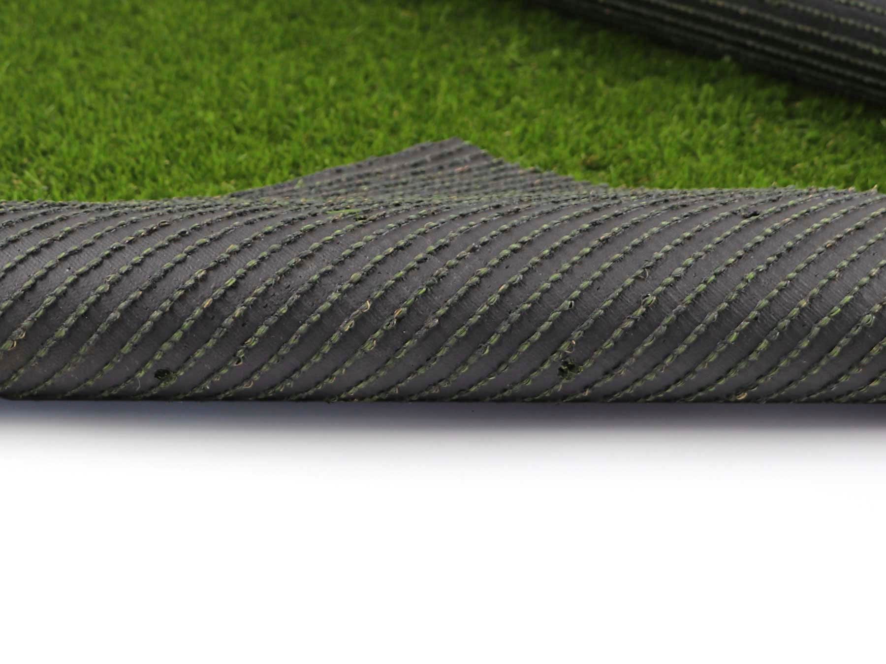 Kunstrasen WOODLAND, Primaflor-Ideen in Textil, rechteckig, Höhe: 29 mm, realistische Optik, mit Noppen, ideal für Balkon & Terrasse