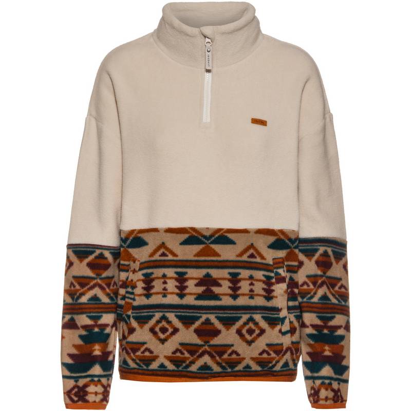 iriedaily Half Indi Fleecepullover Damen