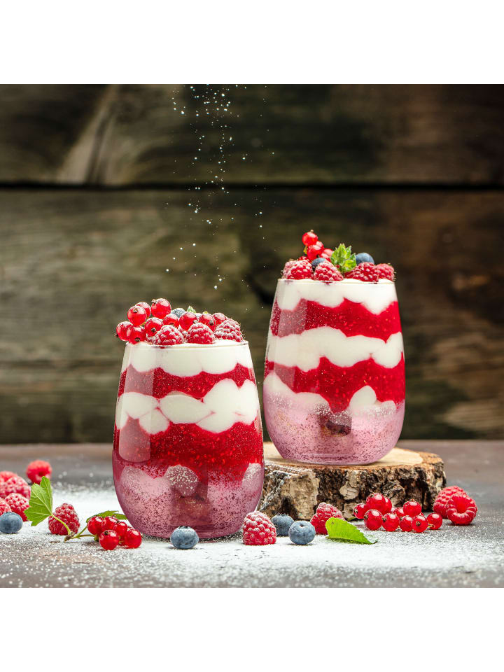 relaxdays 2 x Weingläser in Rosa - 500 ml günstig kaufen onesize