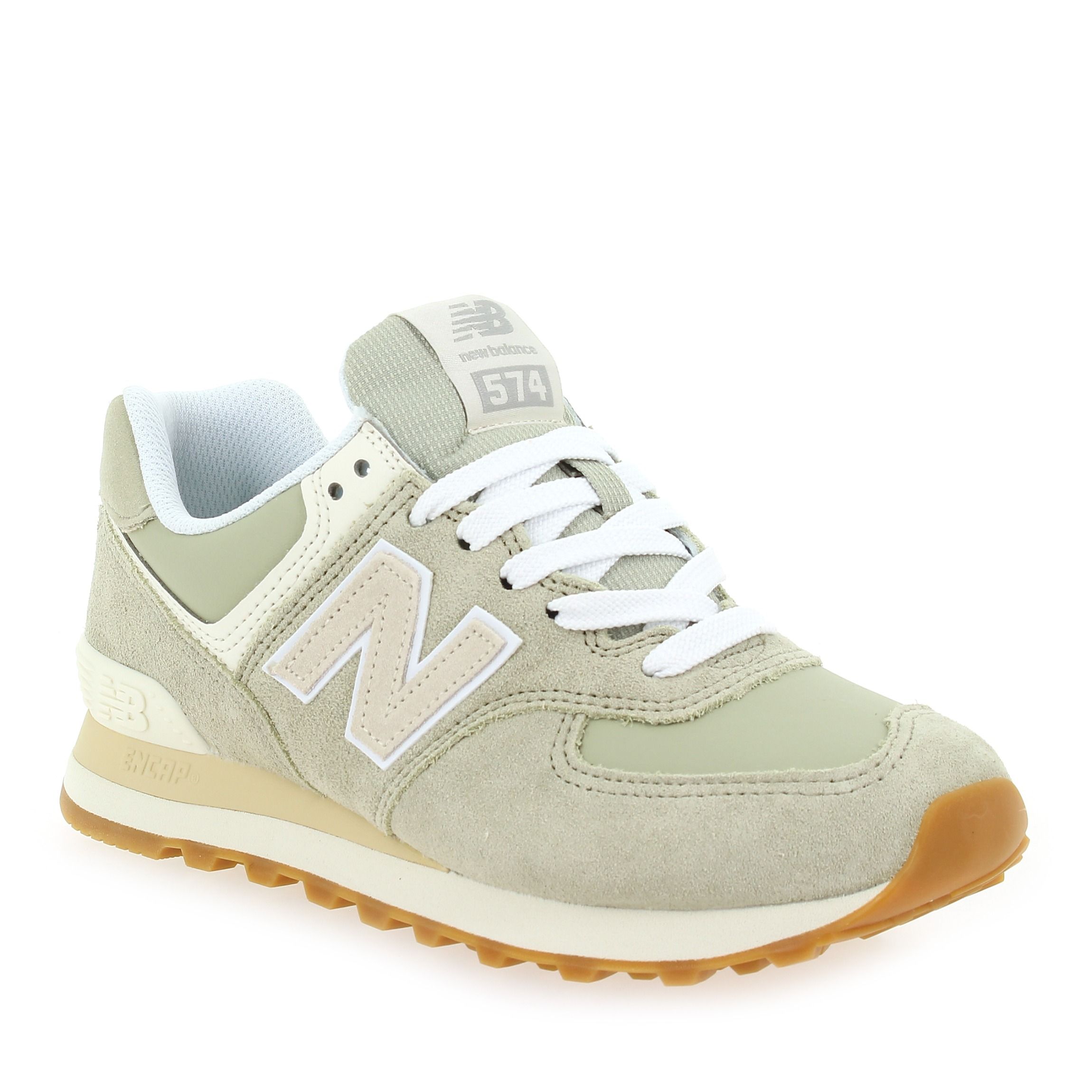 New Balance  WL574Q - Vert Sauge