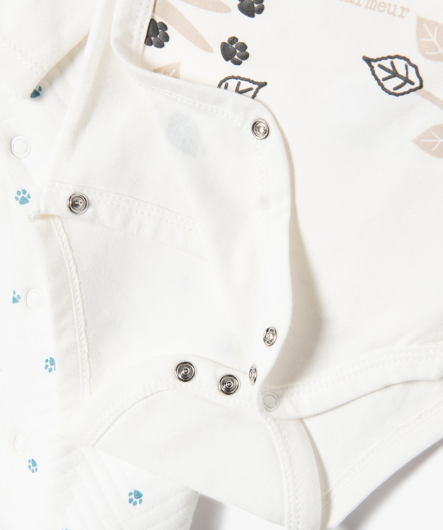 Ensemble layette 3 pièces bébé Garçon blanc | GEMO