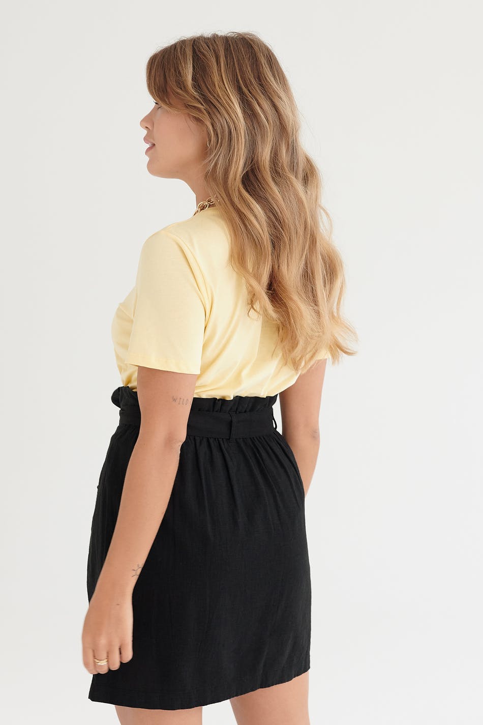 Nora linen skirt