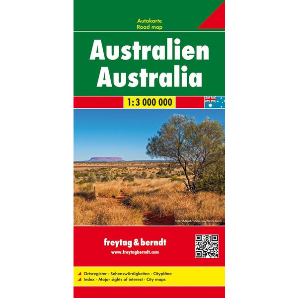 Australien 1 : 3.000.000 - Straßenkarte