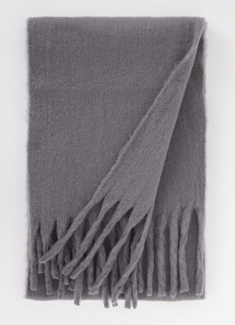 Modström scarf with fringes Aris 200 x 35 cm
