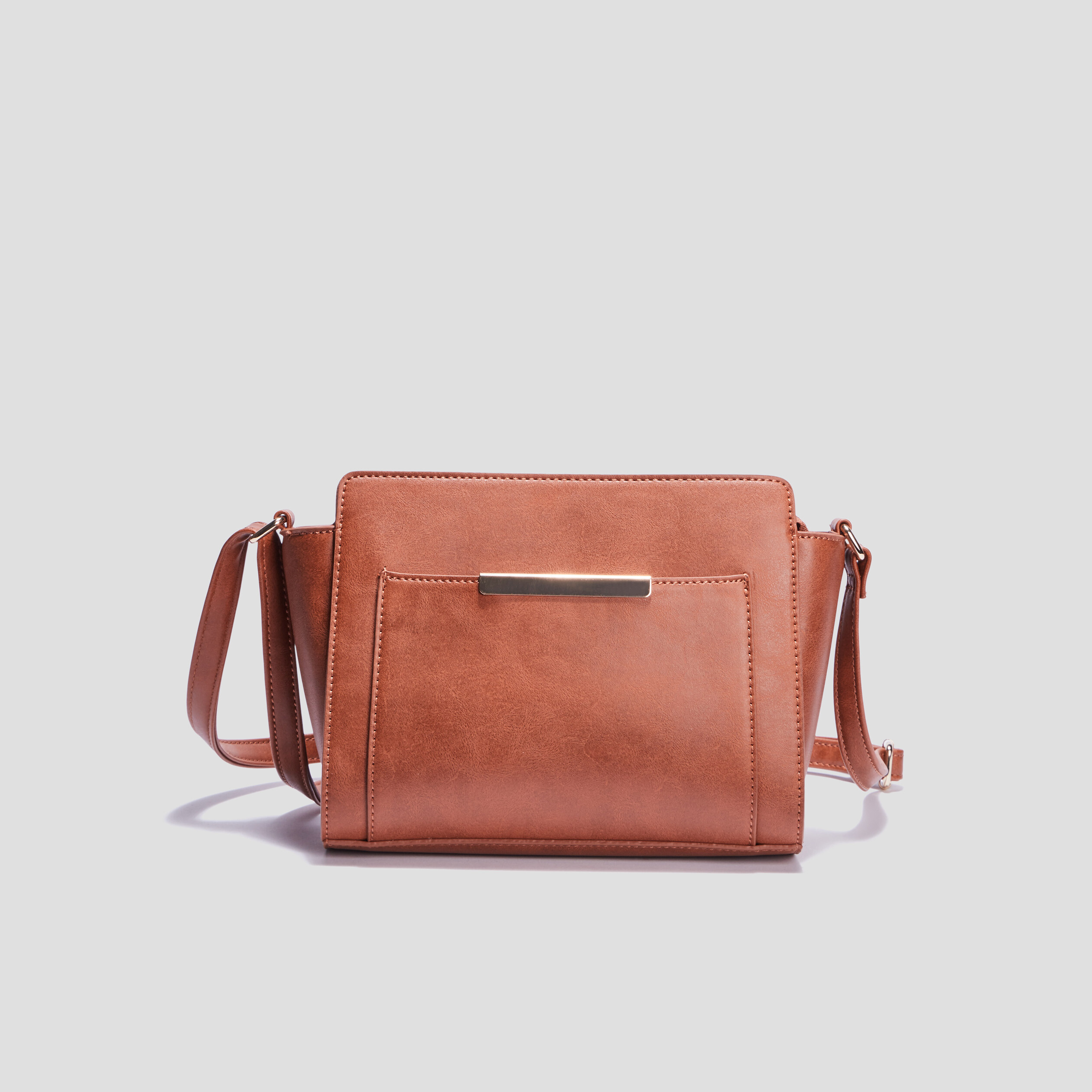 Sac à bandoulière camel femme | La Halle