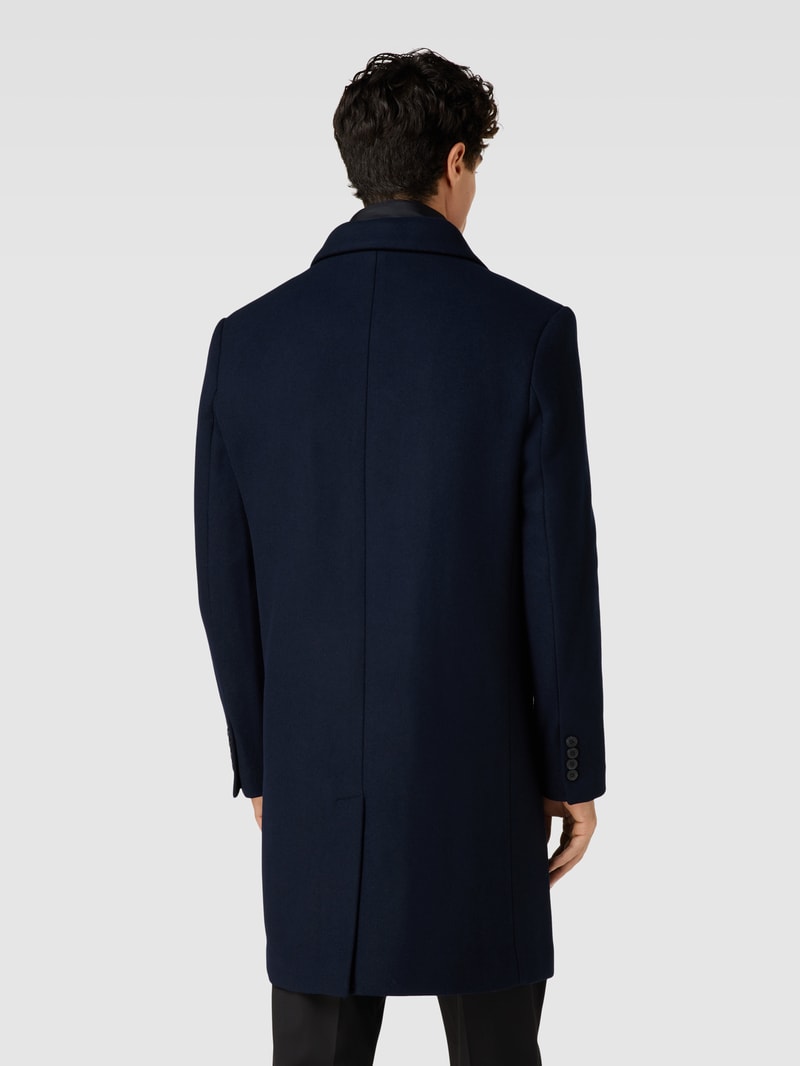 Mantel im Double-Layer-Look Modell 'JOSEPH' in dunkelblau