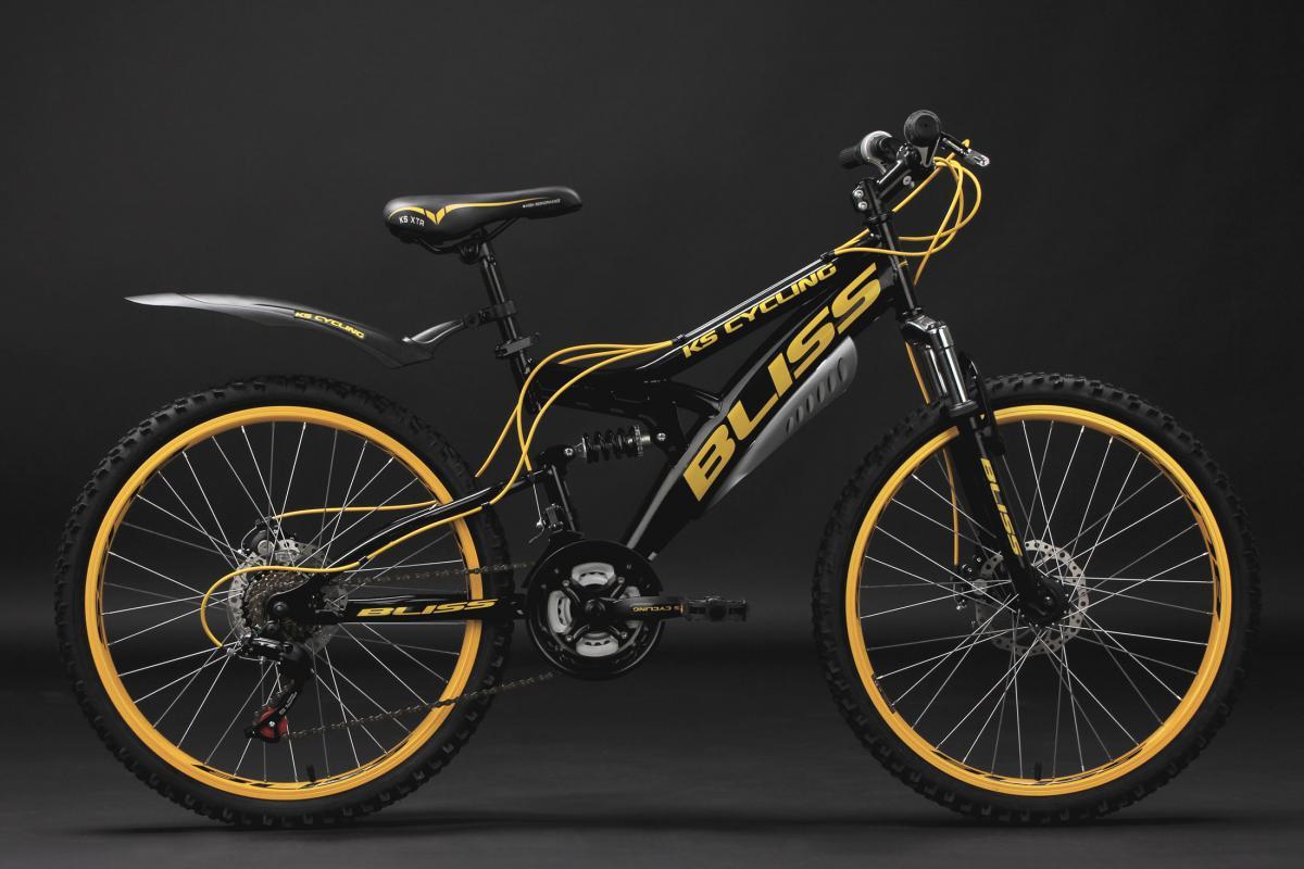 KS Cycling Jugendfahrrad Mountainbike Fully 24'' Bliss