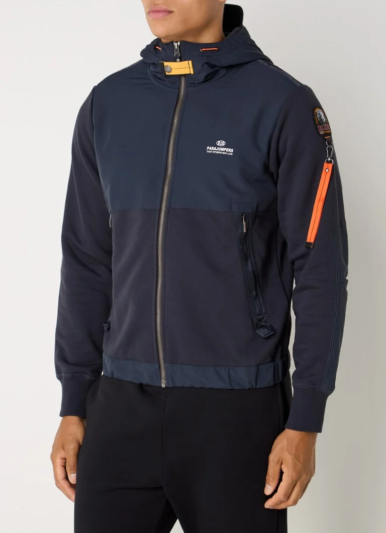 Hanorac Para-jumper cu buzunare cu fermoar