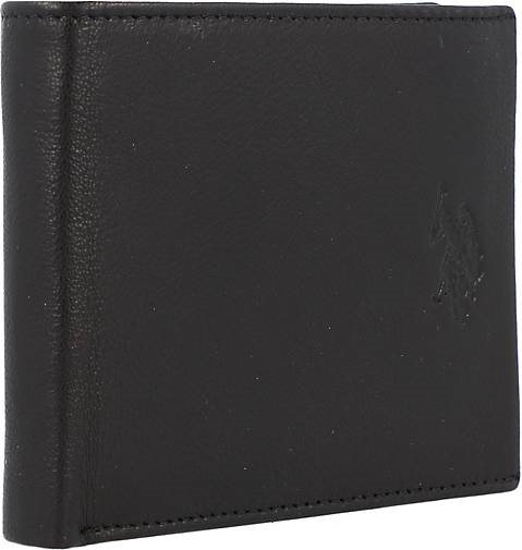 U.S. POLO ASSN. Dorchester Geldbörse Leder 11 cm