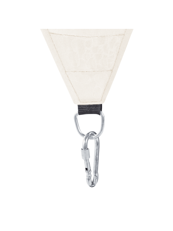 Beliani Sonnensegel LUKKA in Weiß - (W) 300 x (H) 300 x (L) 300 cm günstig kaufen onesize