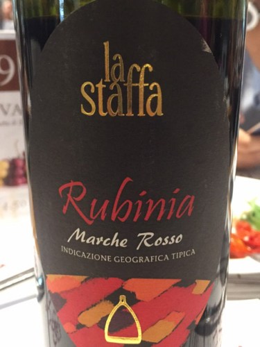 La StaffaRubinia Marche Rosso 2019