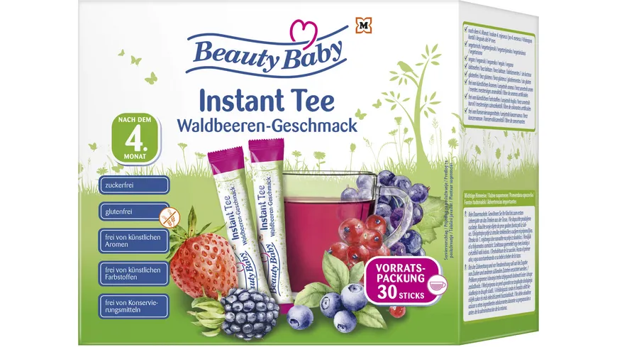 Beauty Baby Instant Tee Hibiskus Waldbeere