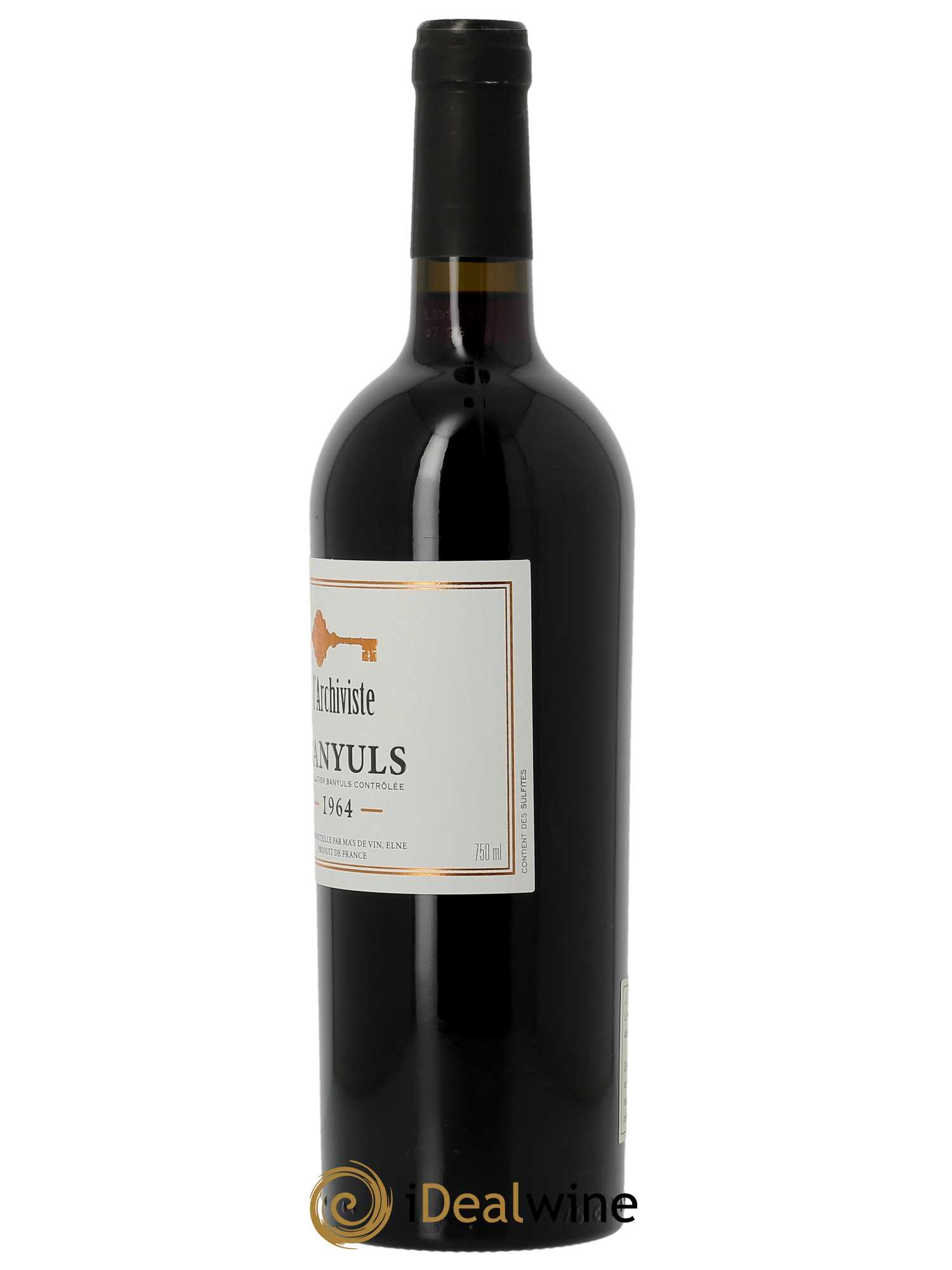 Banyuls L'Archiviste  1964 - Lot de 1 Bouteille