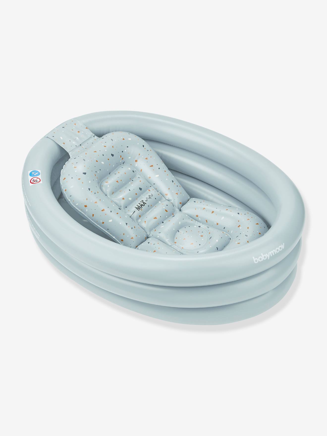 Babymoov Aufblasbare Baby Reisebadewanne AQUADOTS BABYMOOV - blau