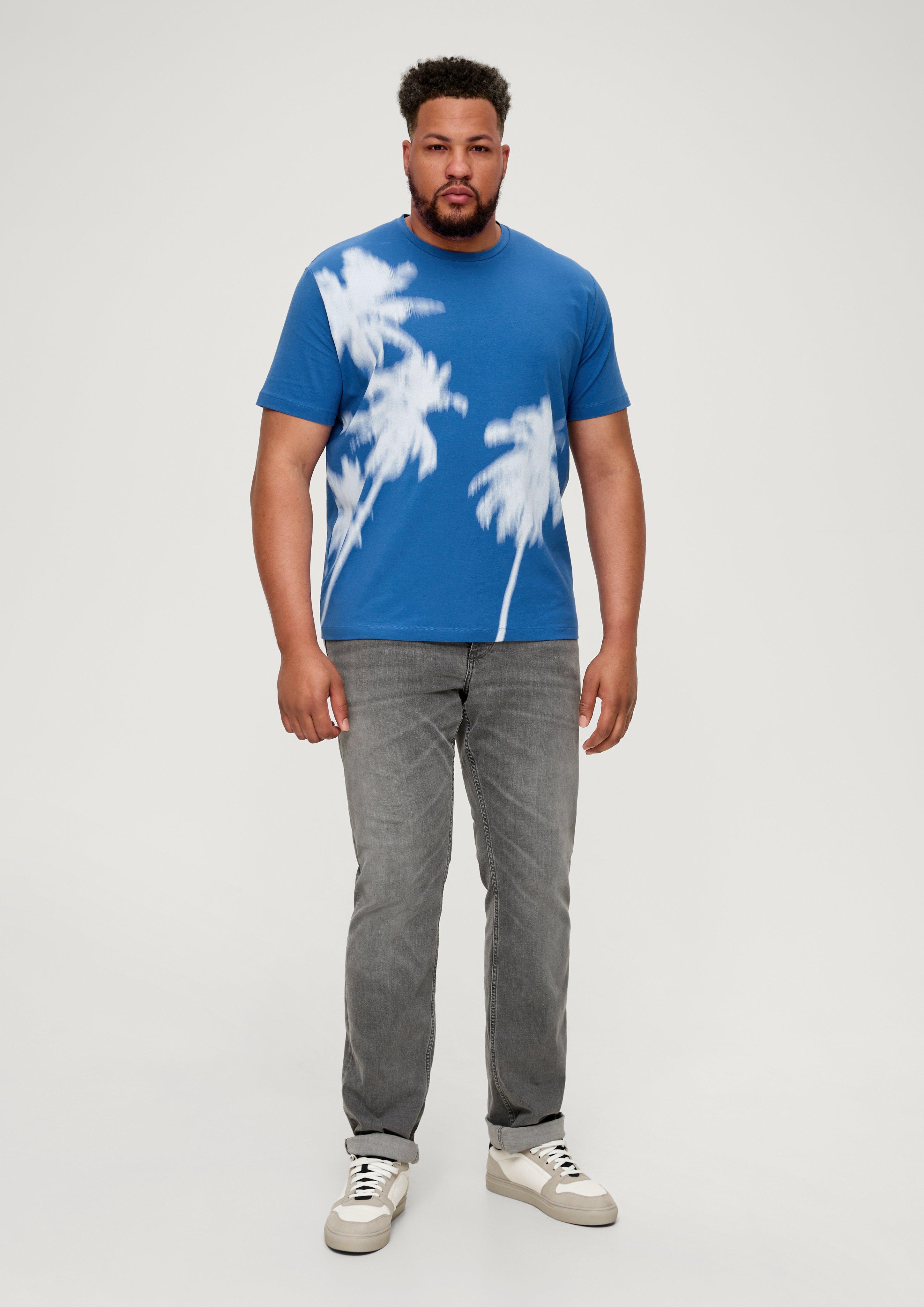 T-Shirt aus Baumwollstretch  2135659-54F1