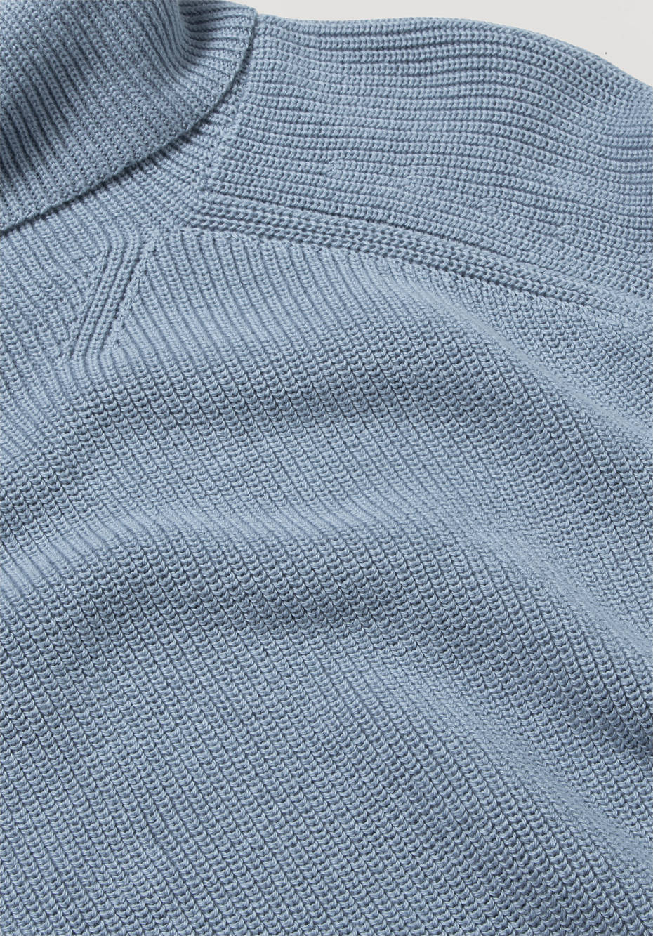 Rollkragenpullover aus reiner Bio-Baumwolle