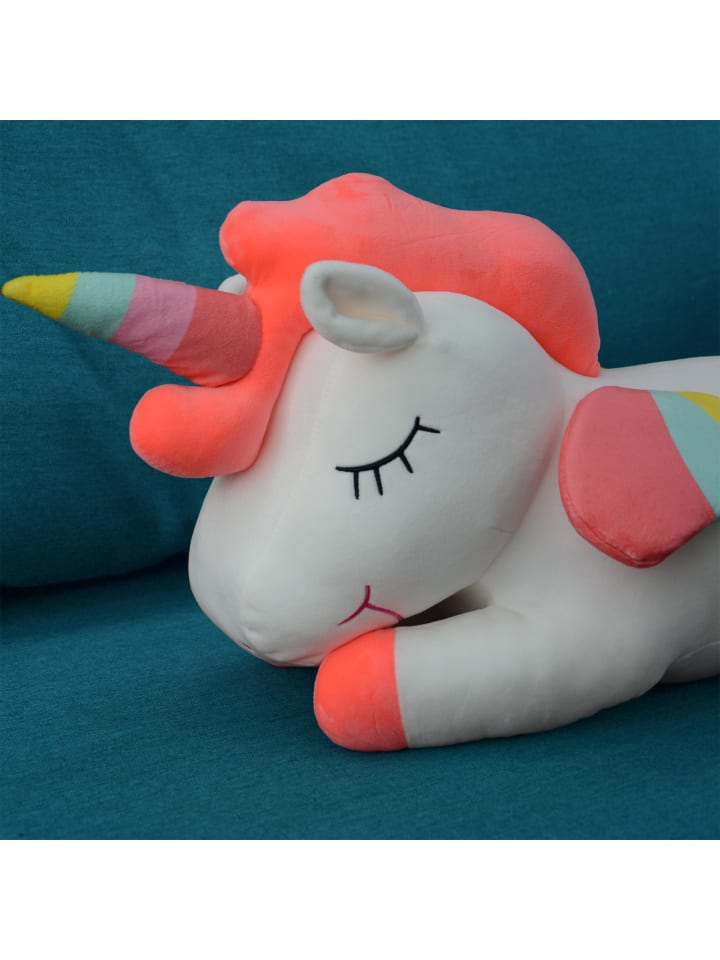 UNUS Seitenschläferkissen Einhorn Kissen in Rosa günstig kaufen