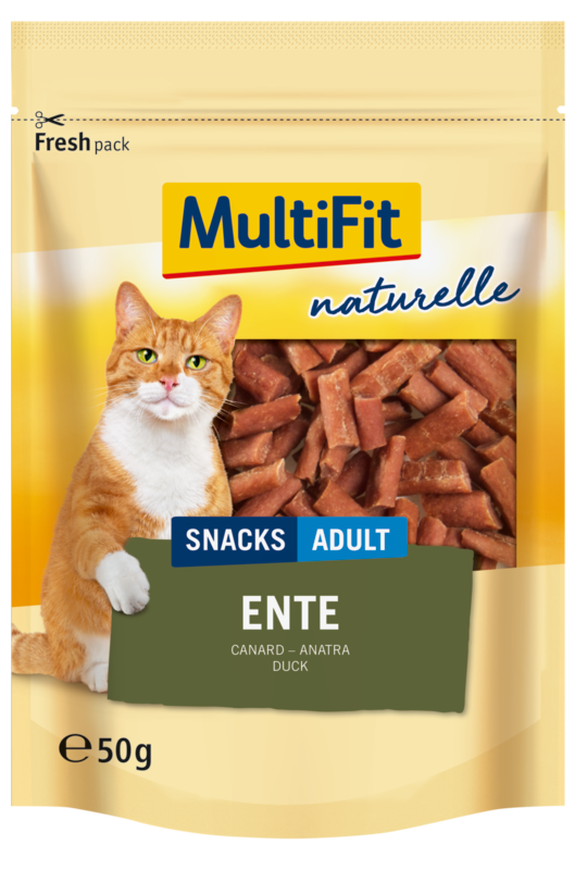 MultiFit Snacks MultiFit naturelle Ente 4x50g