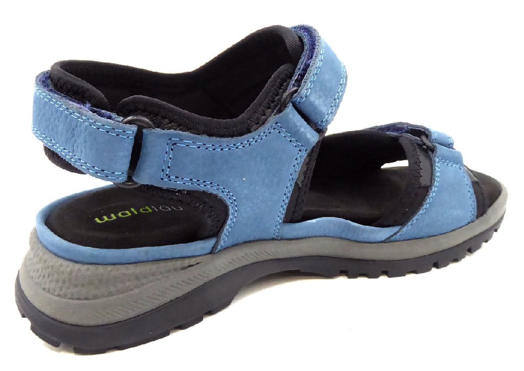 WALDLÄUFER Komfort Sandalen blau 2023 H-Sora
